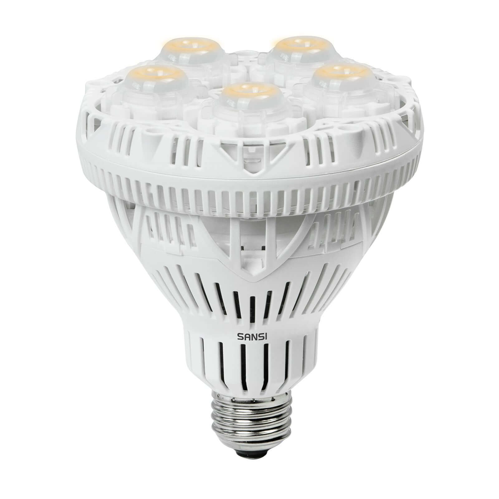 SANSI 24W LED Grow Light Bulb – full spectrum E27 base